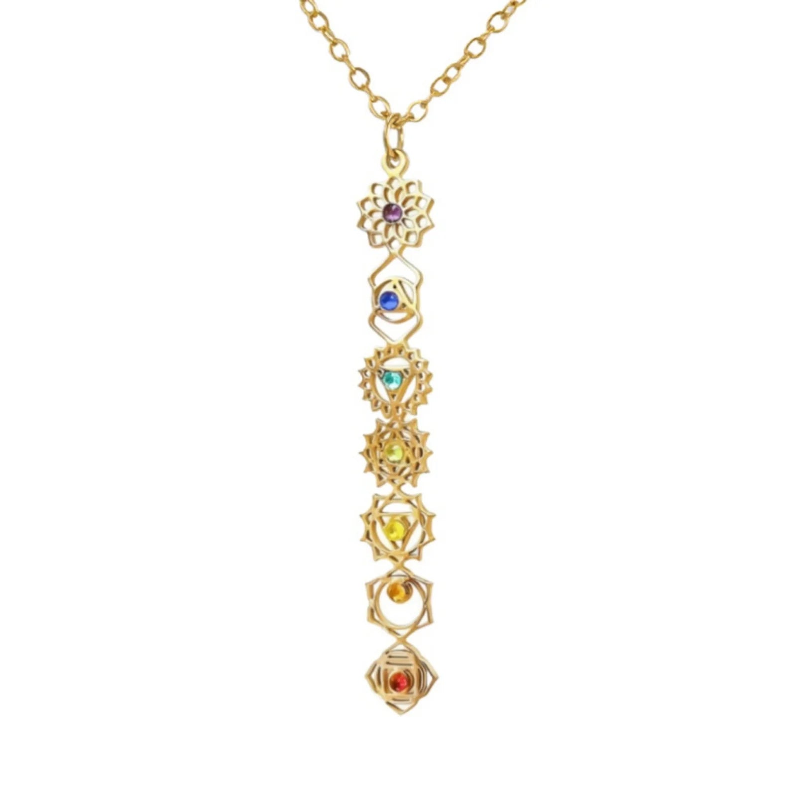 Colar dos 7 chakras