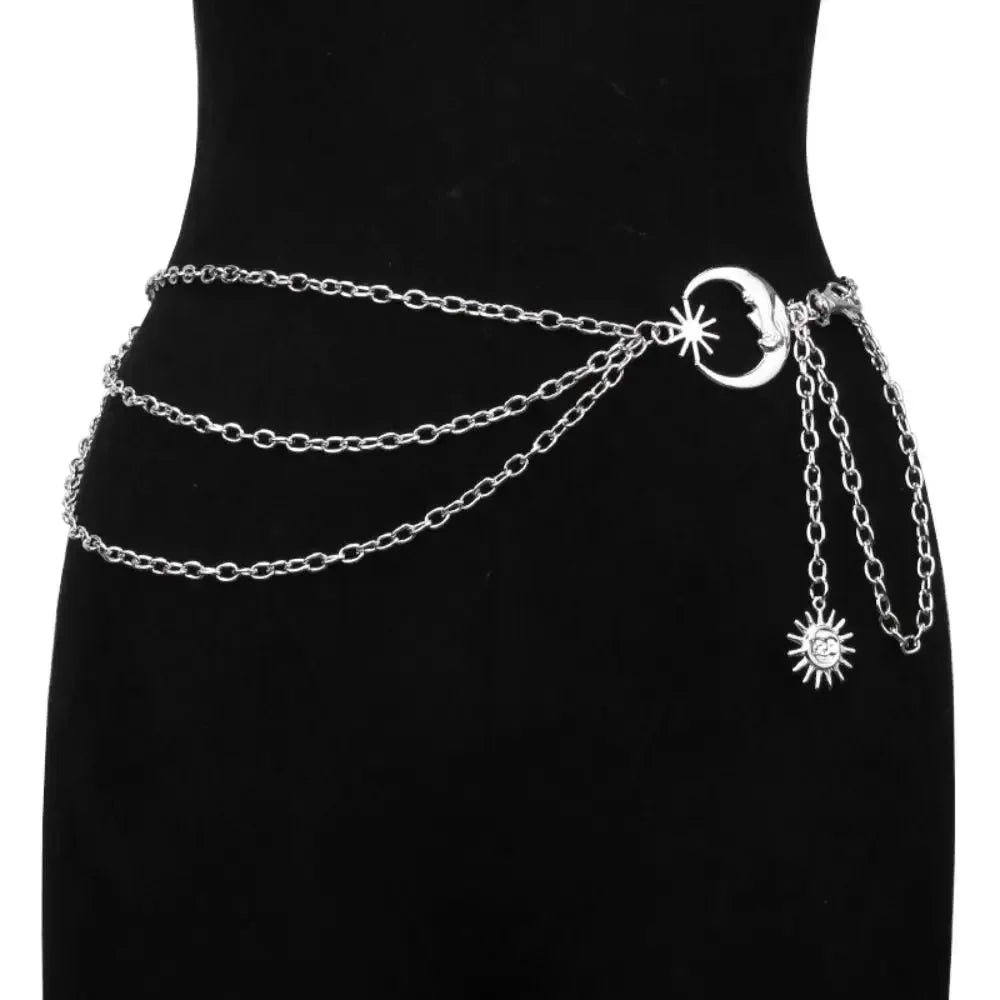 Corrente de Cintura  Estilo Hippie em Metal